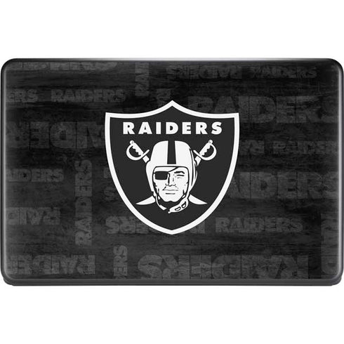 NFL Las Vegas Raiders Black & White Google Pixelbook Go Skin